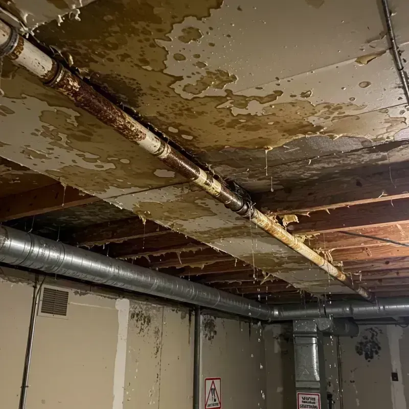 Ceiling Water Damage Repair in Crane, MO