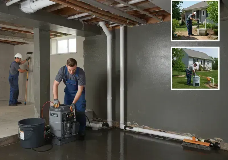 Basement Waterproofing and Flood Prevention process in Crane, MO